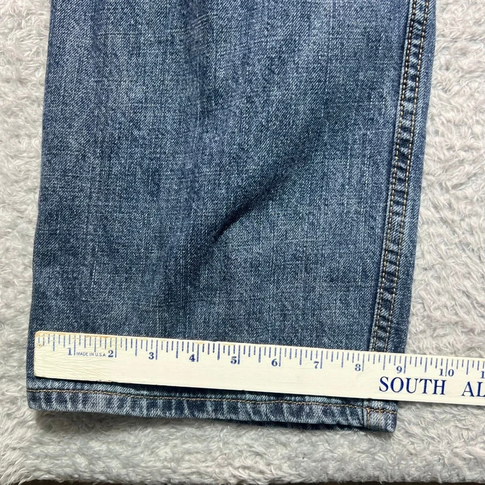 Levi's 559 Relaxed Straight Jeans Mens 38x32 Medium Wash Blue Denim